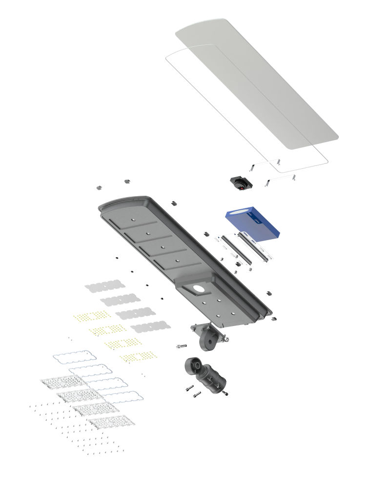 All-in-one Solar Light Appearance 