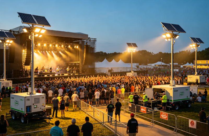 Event Lighting Tower