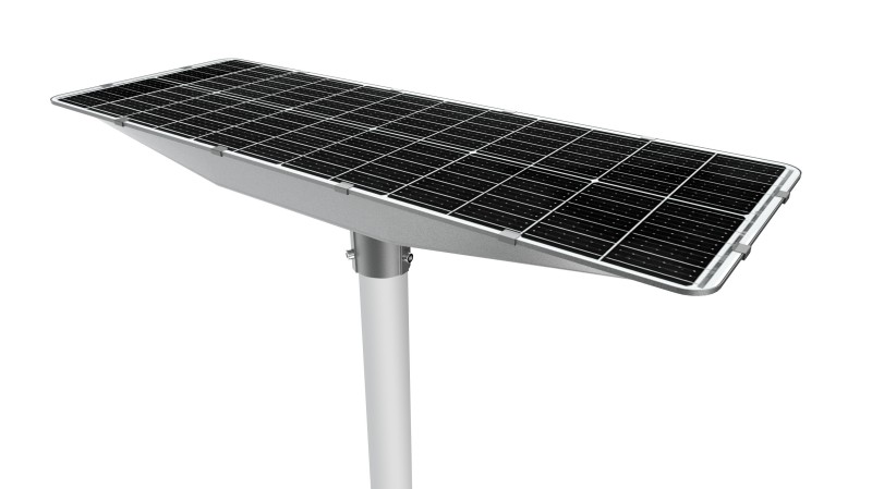 Rustic solar yard pathway lamp