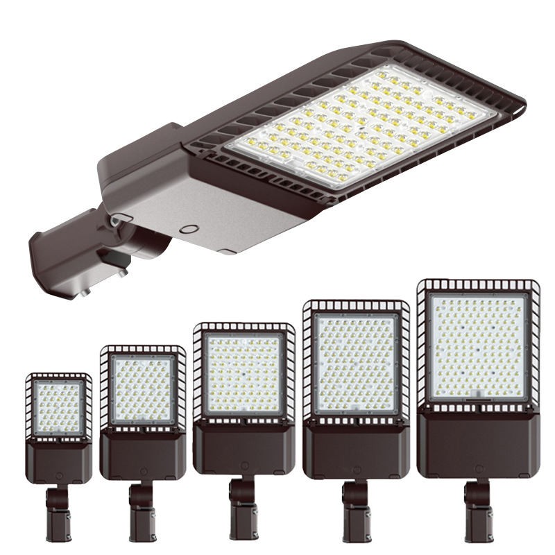 Die-cast aluminum street light