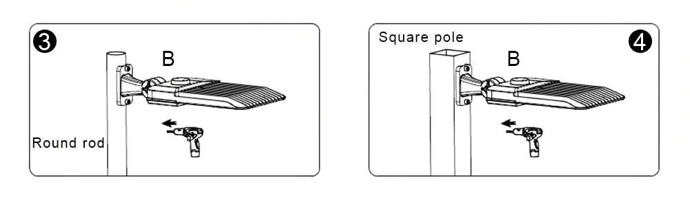 Dual Mount Design, Easy & Fast On-site Installation