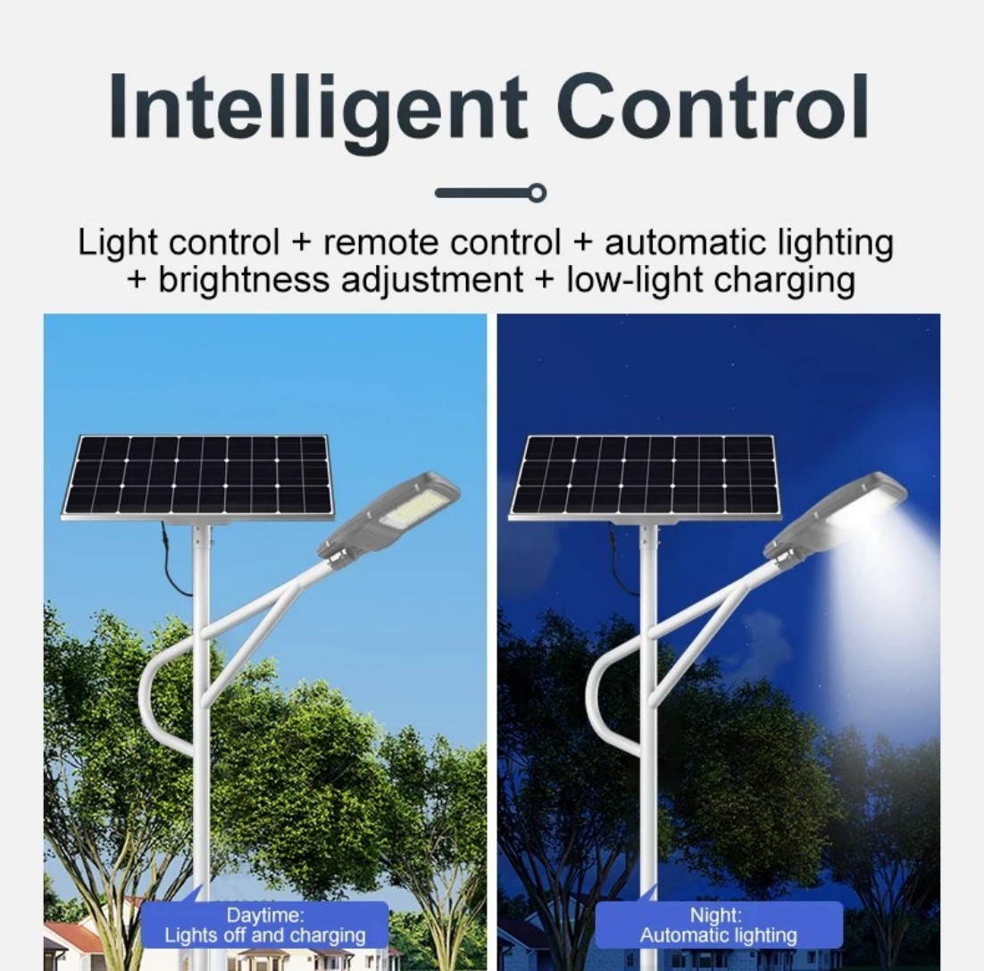  Separated solar panel for PPL street light