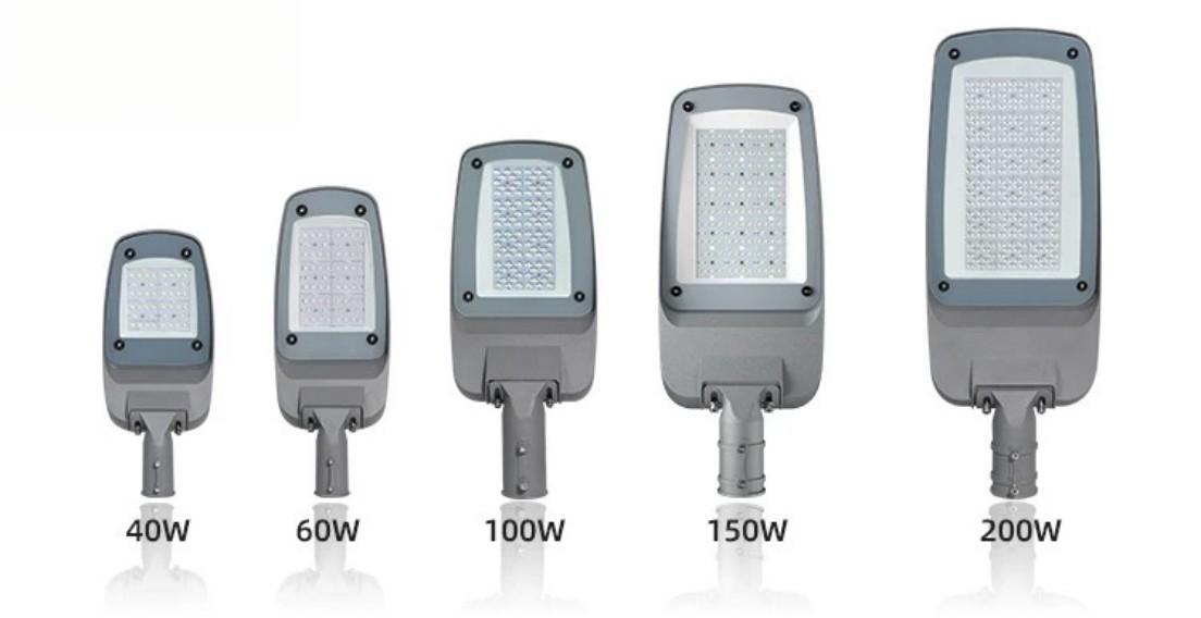 Multi-power YS LED street lamp 40W/60W/100W/150W/200W overall appearance