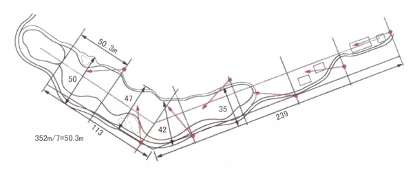 Dog Leg Cave Lighting Pole Layout Dog Leg Cave Lighting Pole Layout