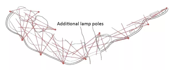 Professional lighting design for golf course water hazards Professional lighting design for golf course water hazards